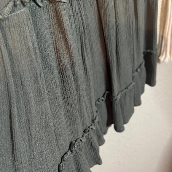 ILLA ILLA Forest Green Crochet Mini Dress - Picture 5 of 5